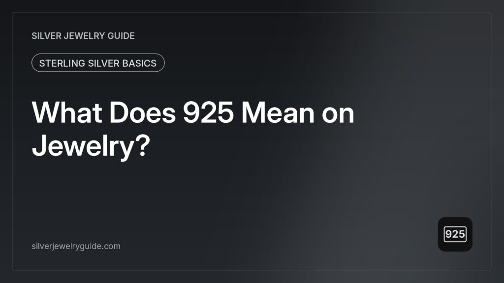 What Does 925 Mean on Jewelry?